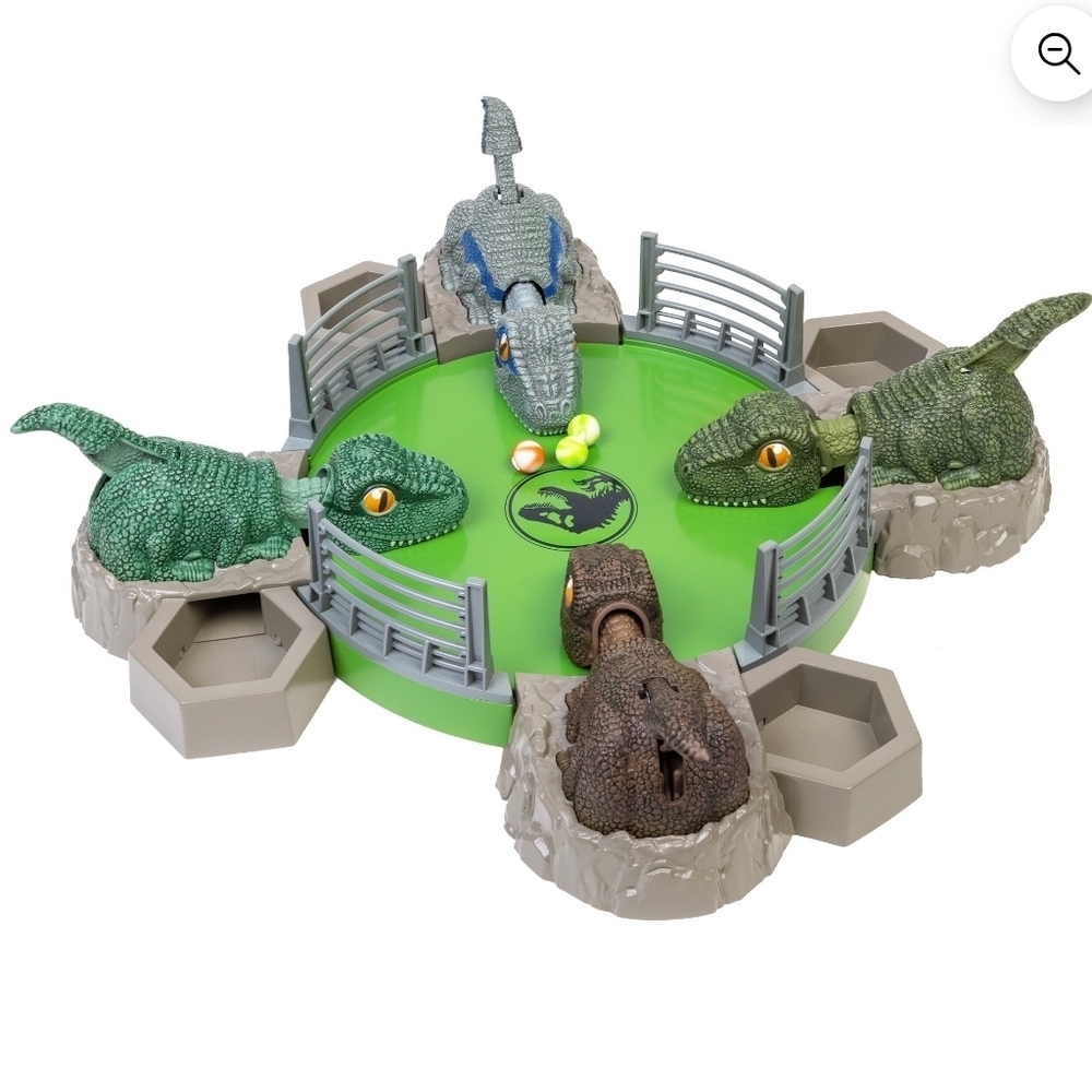 Jurassic World Ravenous Raptors Dinosaur Family Game Ages 4 and up 2-4 players - Picture 2 of 5